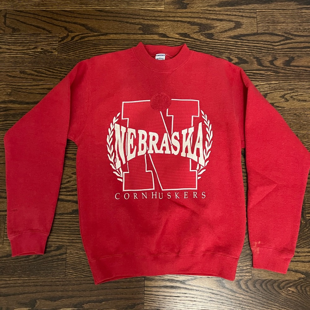 nebraska crewneck